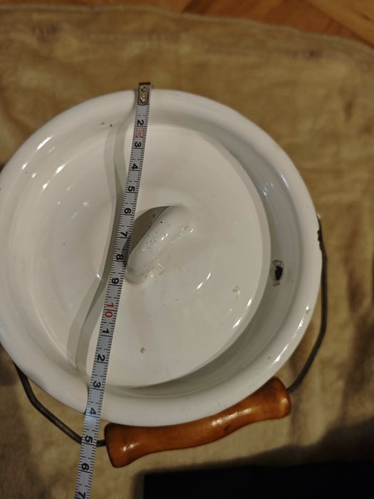 Stara Kanka do mleka PRL Vintage Rustykalny retro wystrój