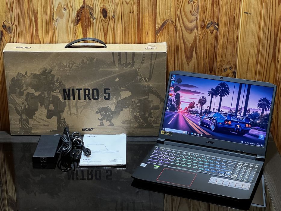 Acer Nitro 5, GTX1660ti, 144hz, 16ram