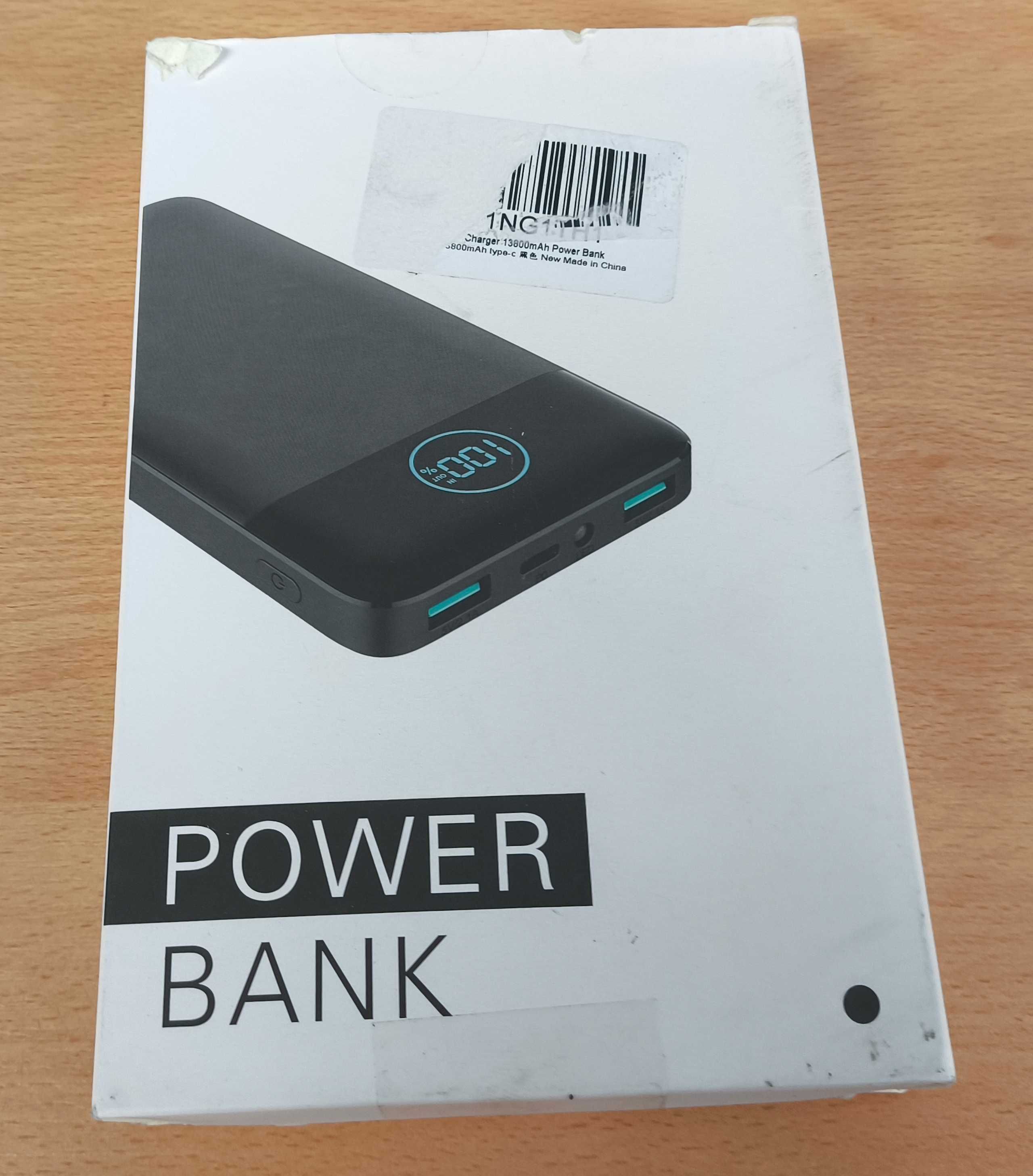 AXNEB Power Bank 13800 mAh ultracienki PD USB C 5V/2,1A [2153]