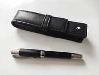 Pióro kulkowe Mont Blanc MontBlanc JULES VERNE + etui czarne
