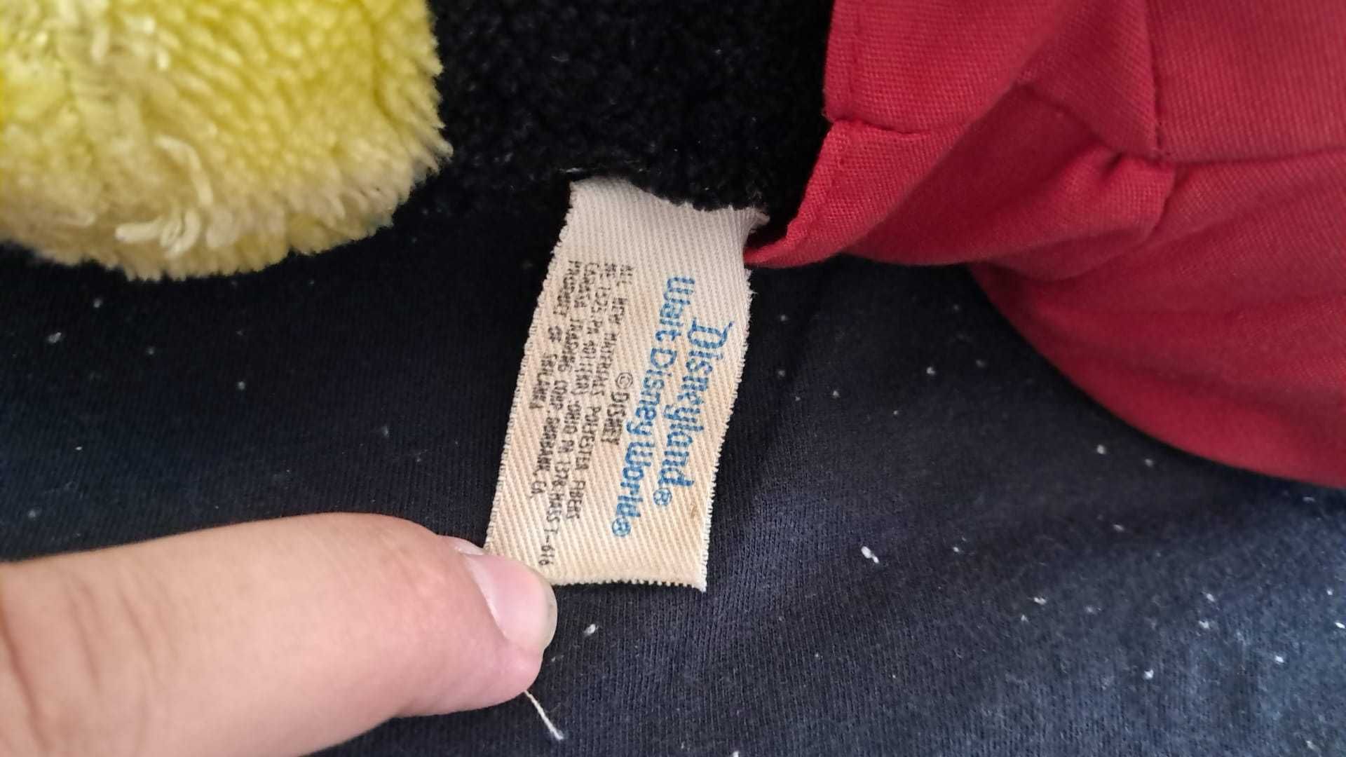 Peluche Original Mickey Mouse - Disneyland/Walt Disney World Anos 80