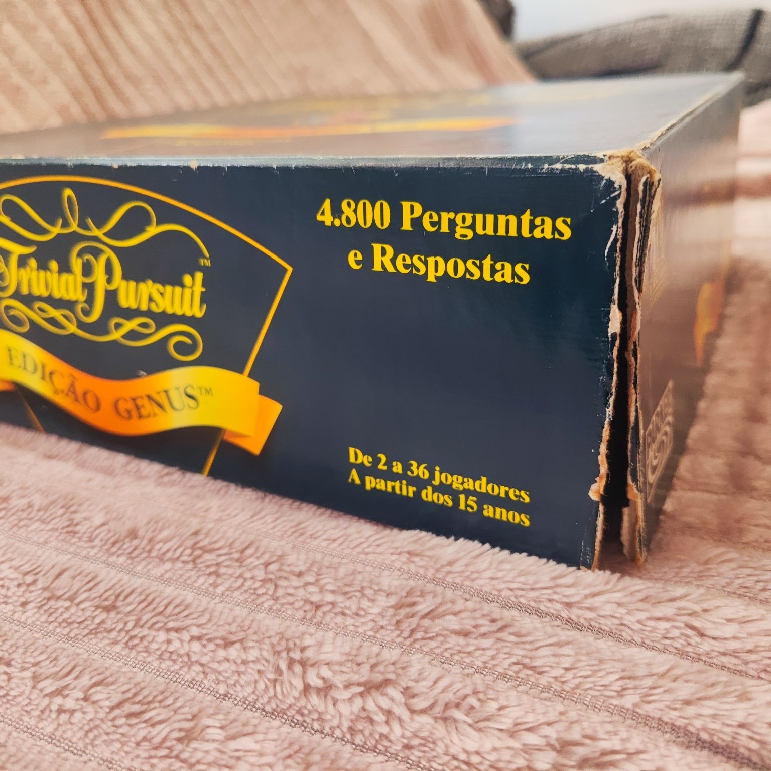 Jogo de tabuleiro Trivial Pursuit Edição Genus 1995 Completo