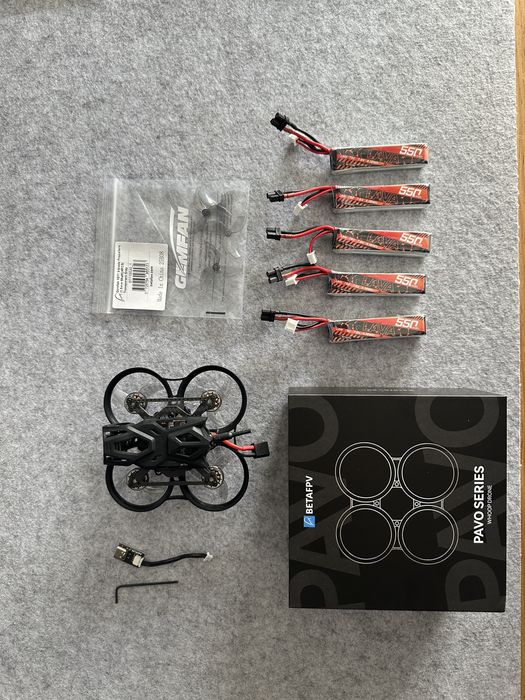 Drone Pavo Femto (whoop drone) Sem batidas, como novo