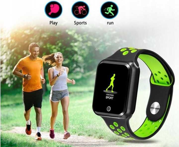 Smartwatch nowy w pudełku zegarek do Android z GPS, EKG,
