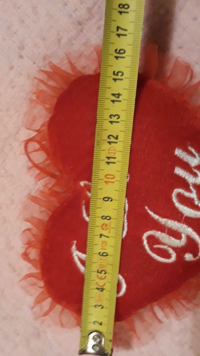 Corações de peluche - portes incluídos