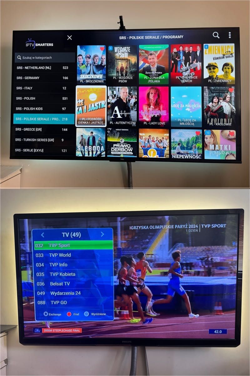 Play Now Android TV Box 4 (3GB) + TV z Polski i całego świata + DVBT2