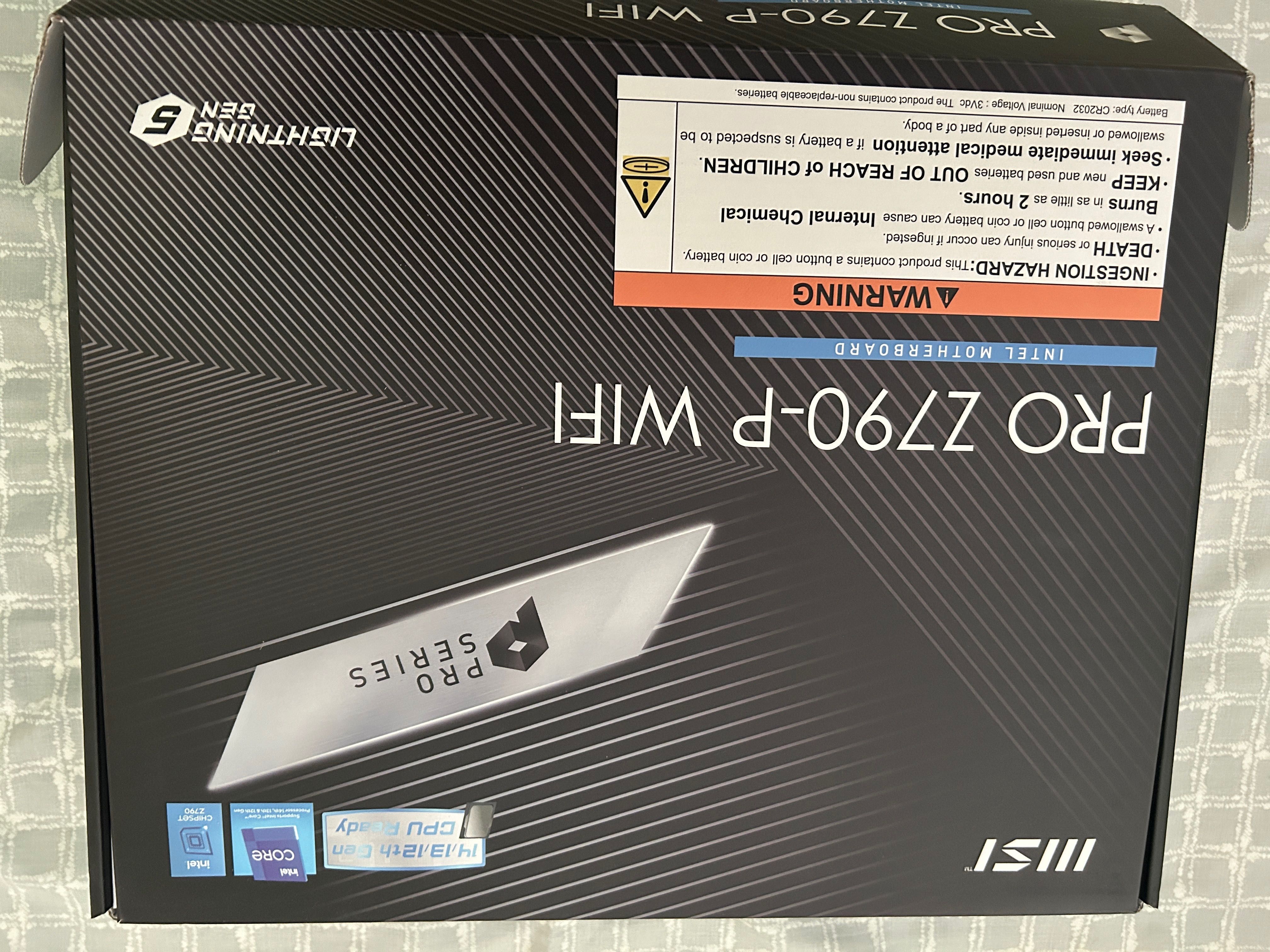 MSI Pro Z790-P WI-FI (Fatura + Garantia)