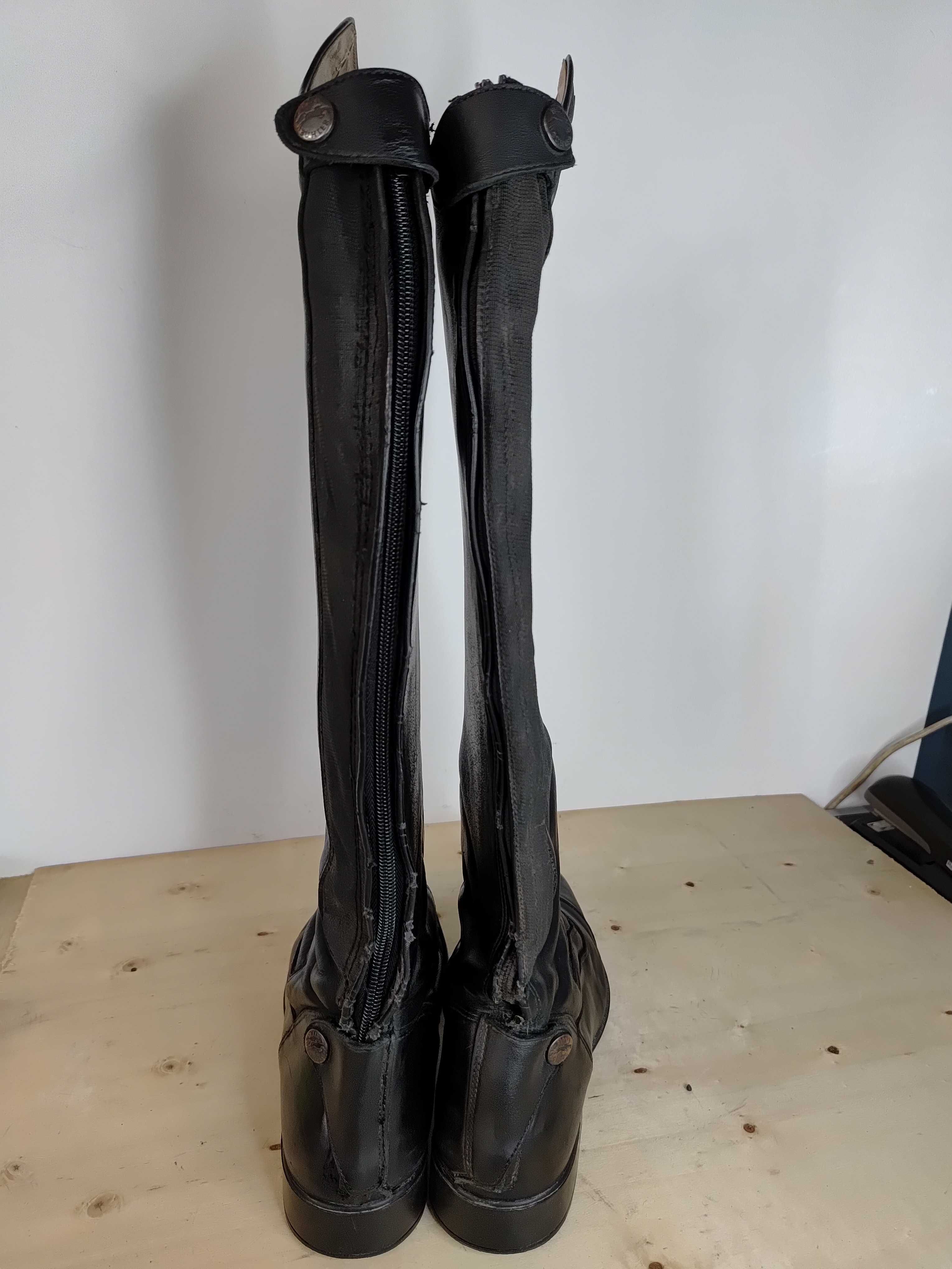 204.41.Oficerki Felix Buhler, Milano Sparkle, roz:41 Regular, łyd:38cm