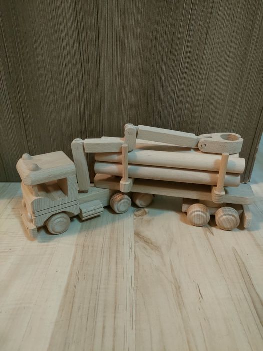 Ciężarówka drewniana + koparka