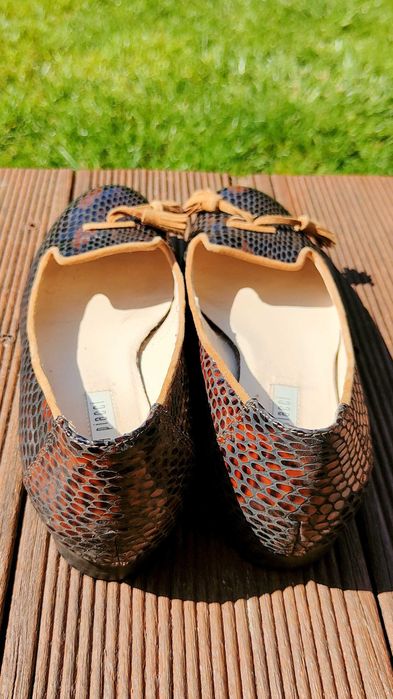 Skórzane lordsy Gina Piacci r.39