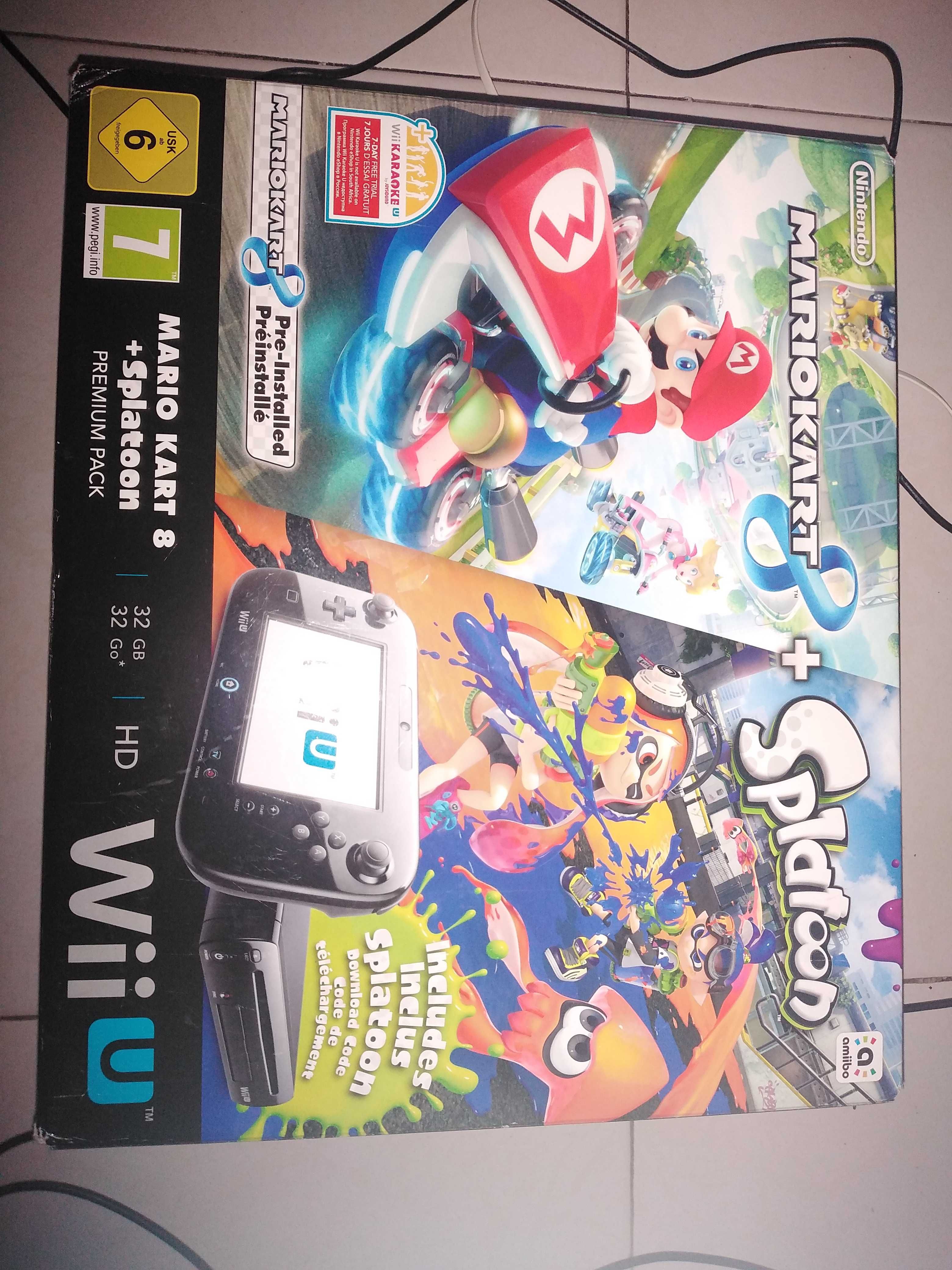 Wii u na caixa desbloqueada