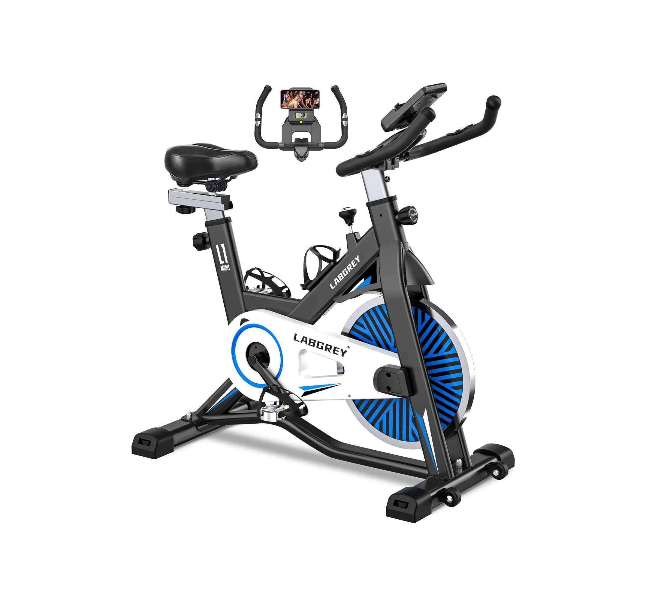 Rower treningowy magnetyczny spinningowy LABGREY Czujnik tętna 130kg