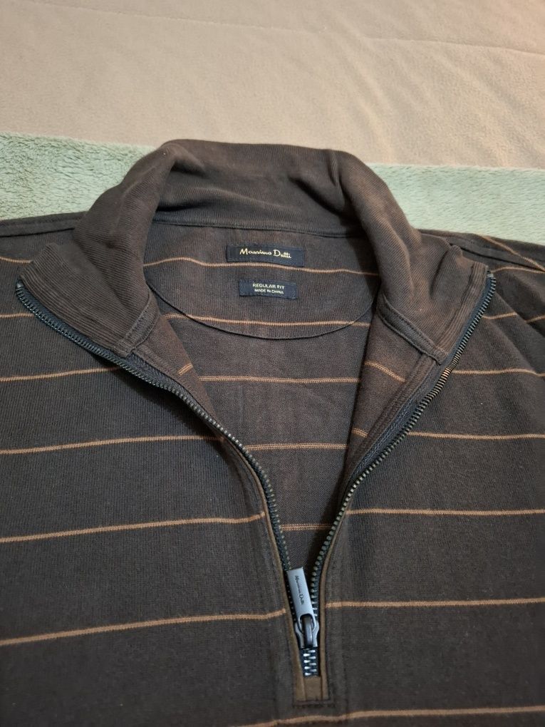 Camisola Massimo Dutti com fecho, tamanho L, para Homem