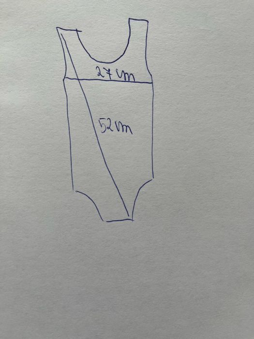 Strój startowy do gimnastyki artystycznej