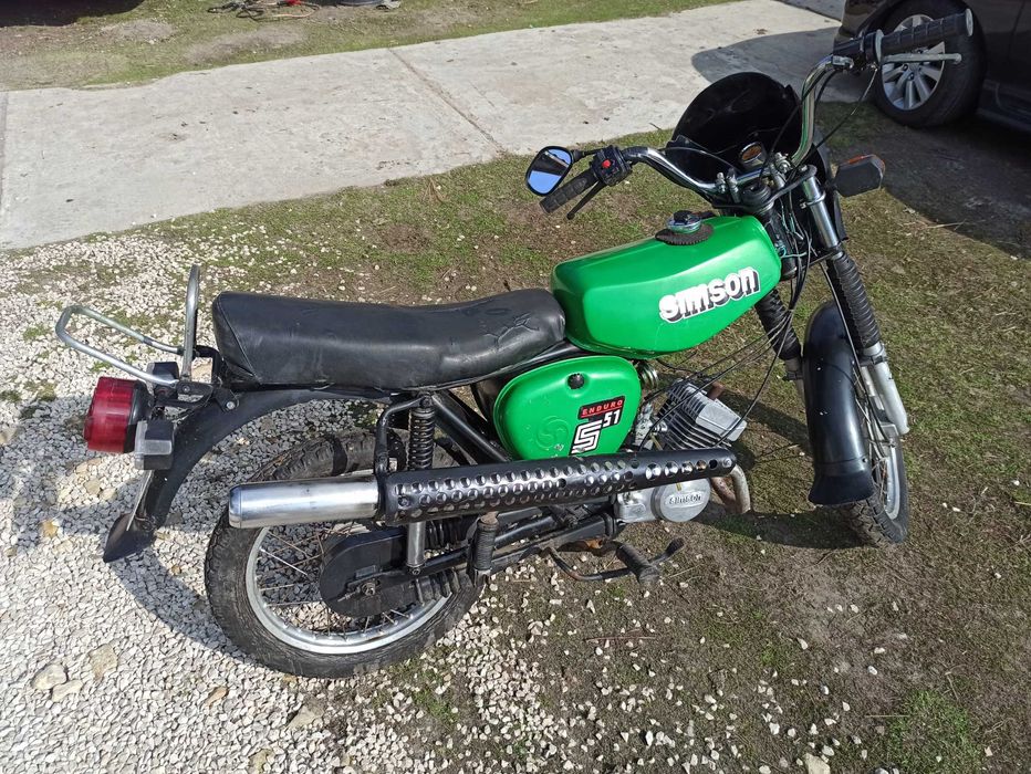 Simson S51 enduro, zarejstrowany 85r