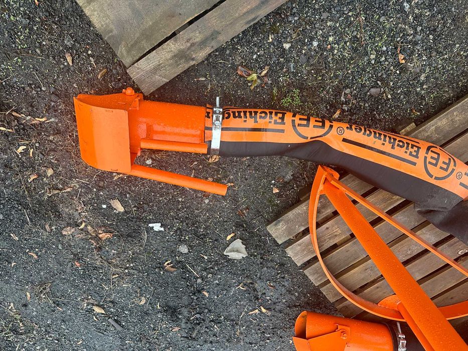 Zbiornik pojemnik dźwigowy 750L Eichinger 1017 rękaw zamykacz do btonu