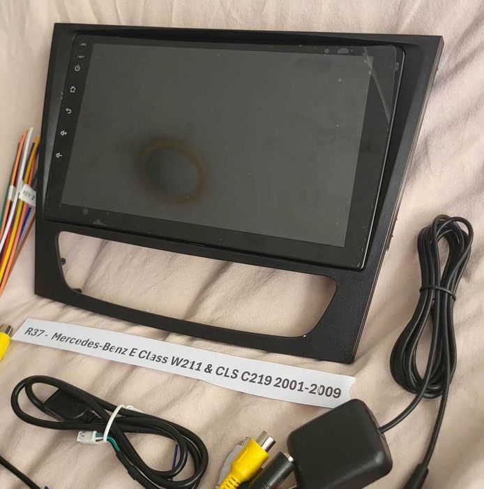 R37 Auto Rádios Mercedes-Benz Class W211  CLS C219 de 01 a 09 android