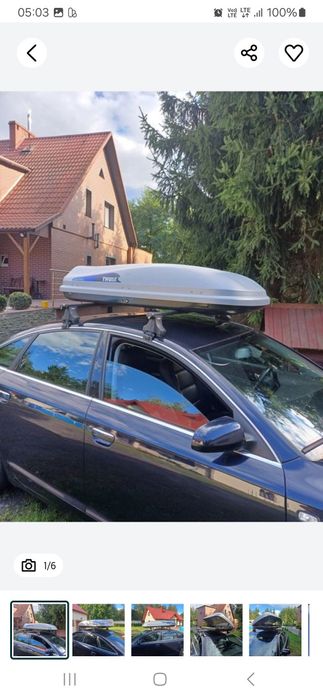 Box dachowy Thule Evolution 100