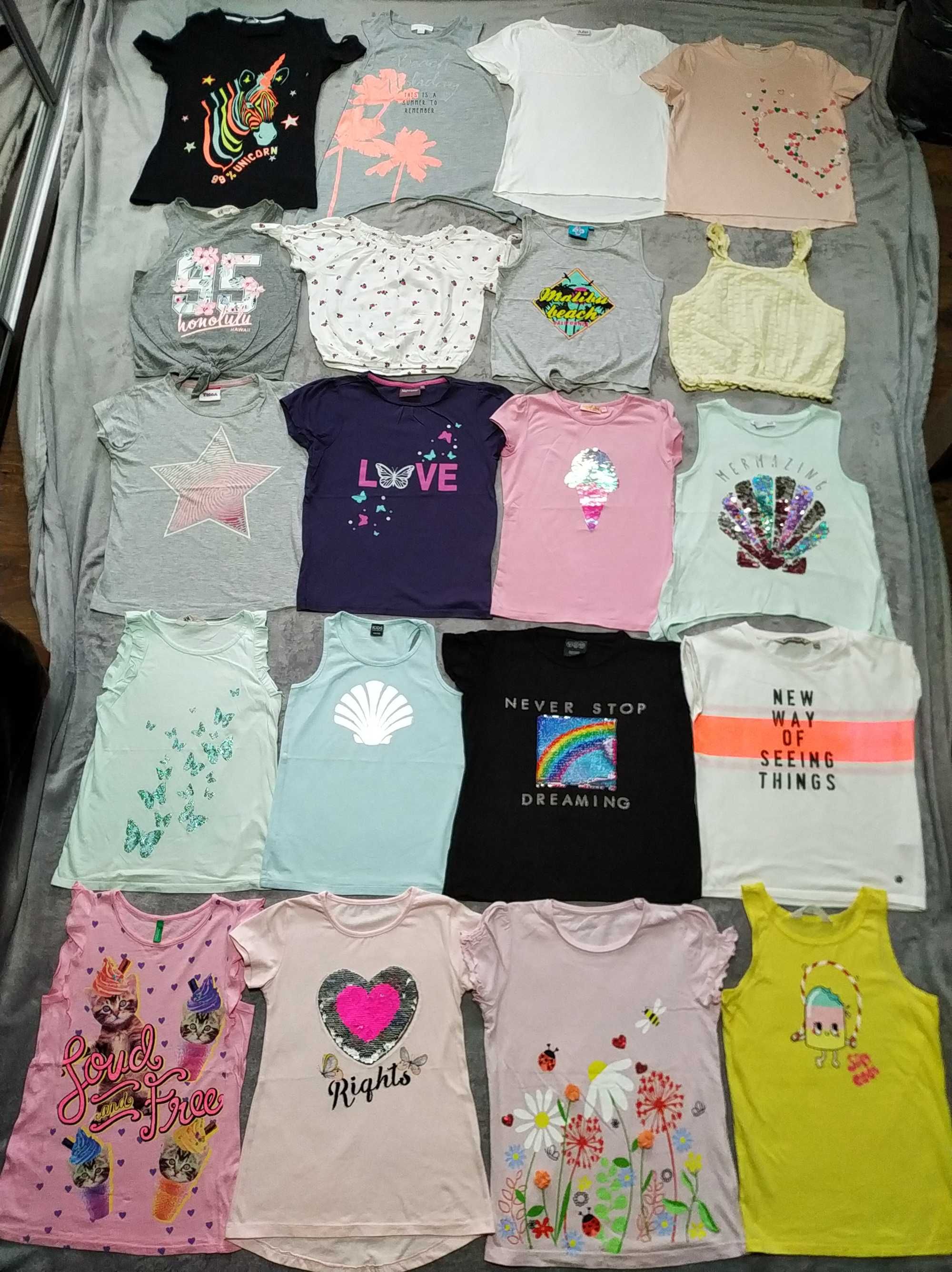 Яскрава,літня,фірмова футболка,топ для дівчинки 9-10 р-Primark,Yigga