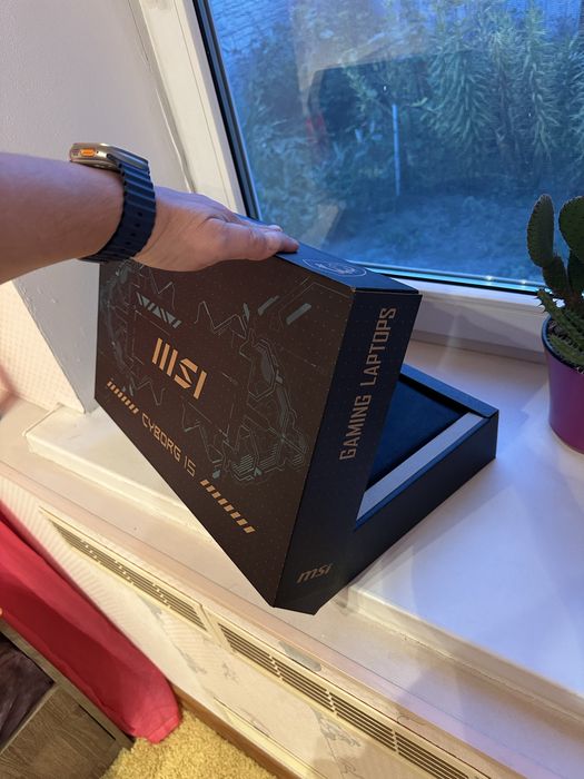 НОВЫЙ Ноутбук MSI CYBORG‼️144гц RTX4050 6Gb‼️i5 12Ядер SSD 512Gb/16RAM