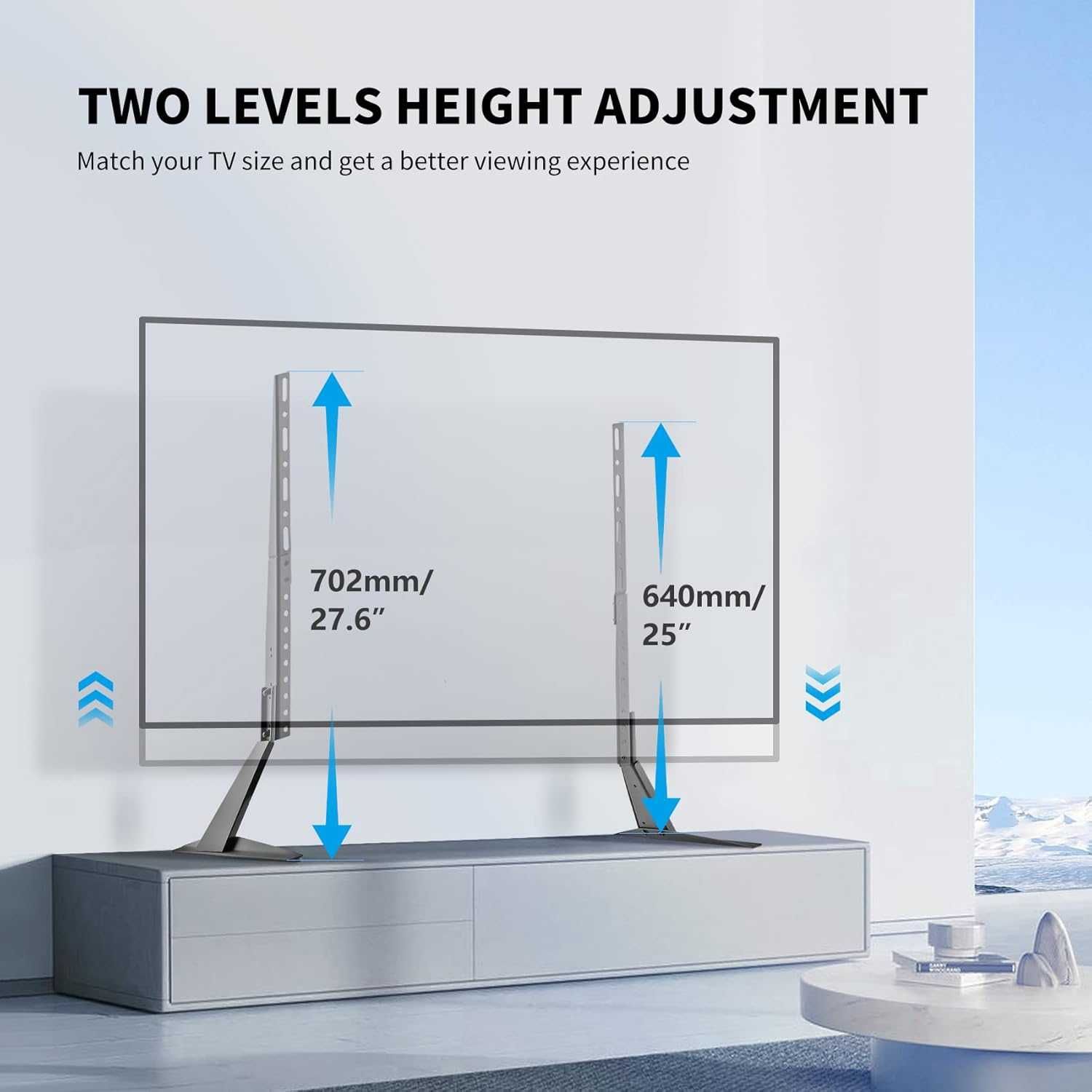 Suptek VESA Uniwersalny stojak nóżki do tv 22–65 cali LCD/LED/OLED