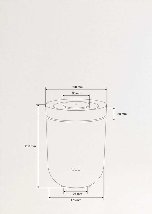 Humidificador / difusor Create - como novo