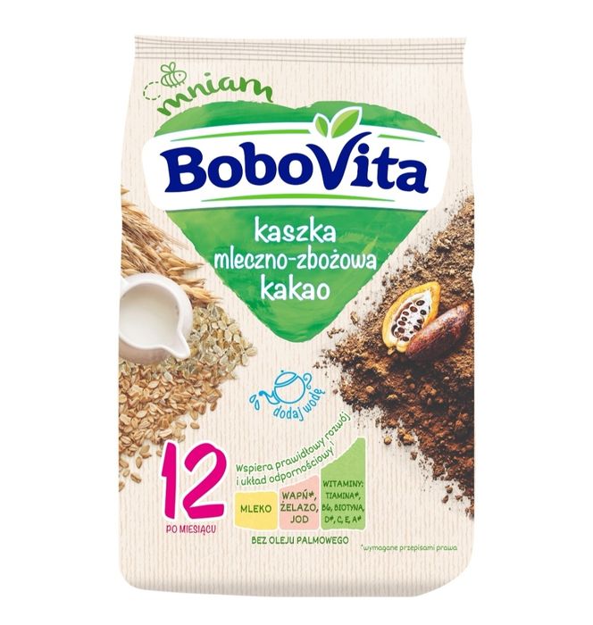 4 Kaszki Bobovita z kakao