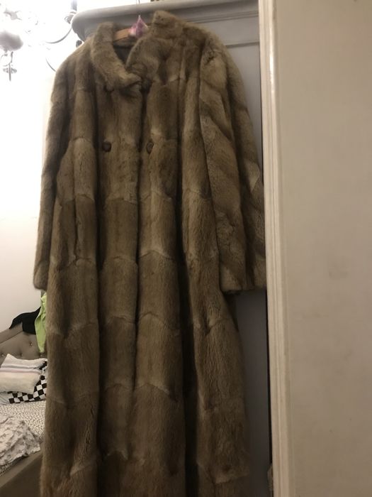 Futro z norek ,rozmiar duzy