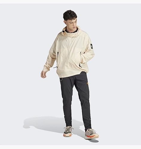 Вітровка адідас myshelter WINDWEAVE HOODED PULLOVER BEIGE HK4735