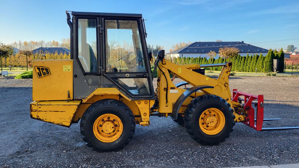 Ładowarka JCB 406 super stan widły + łyżka