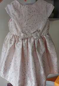 Żakardowa sukieneczka roz 92