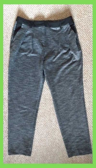 Комфортные женские трикотажные брюки сигареты р. М хлопок ZARA