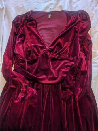 Нова оксамитова сукня shein 2 xl (54-56 р.)