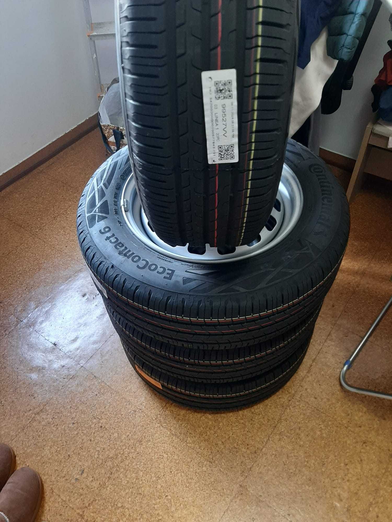 Pneus continental ecocontact6 195/65R15 H