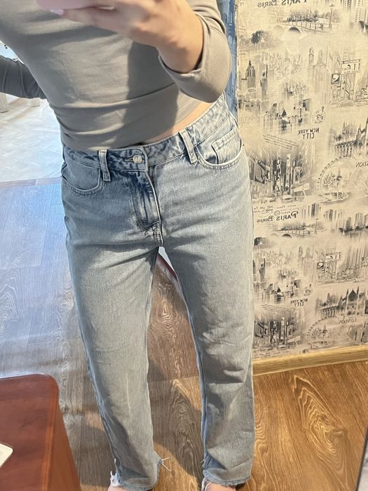 Джинсы Zara прямые