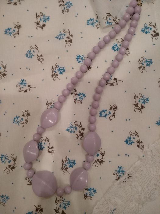 Буси ніжне намисто згарди вінтаж срср бусы бижутерия ссср колье