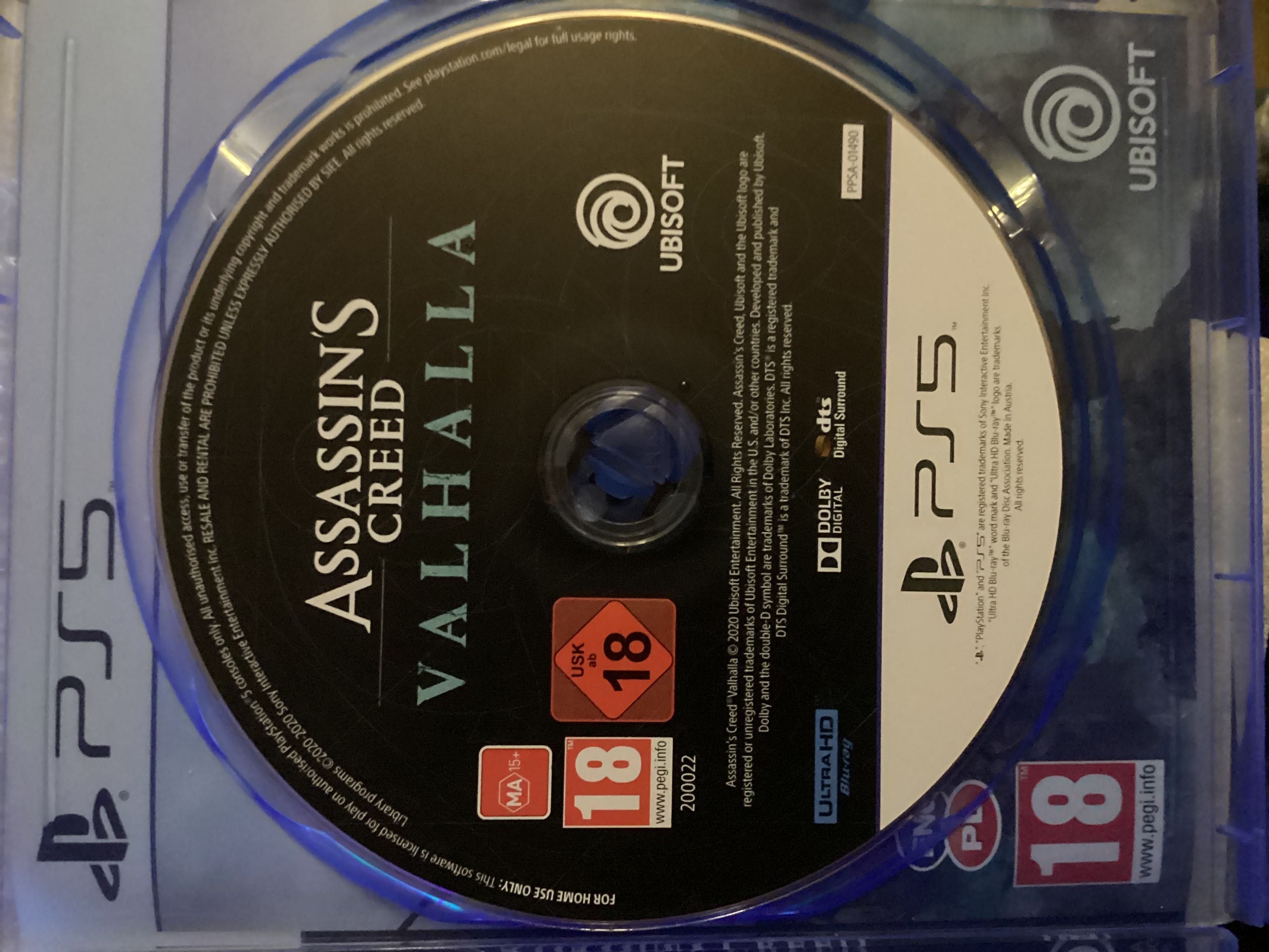 Sprzedam grę Assassin Creed Valhalla na konsole Ps5