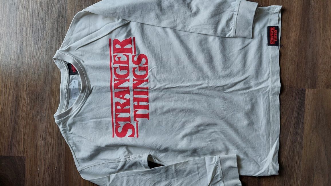 Koszulka tshirt Zara 134 longsleeve Stranger Things