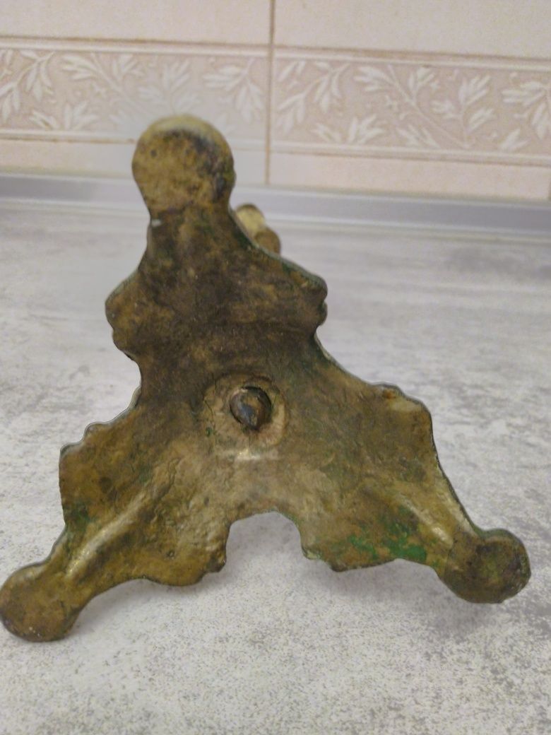 Подсвечник Путти из бронзы