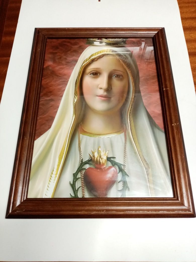 Quadro Sagrado Coração de Maria