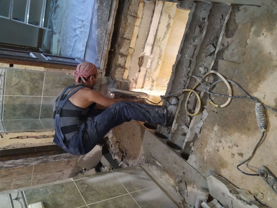 Резка бетона. Алмазная резка бетона. Сверление. Алмазная резка.