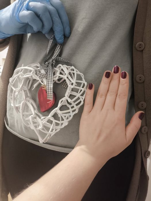 Serduszko ozdobne na ścianę