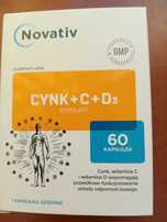 Cynk+C+D3 immuno 60 kapsułek 3w1 na odporność
