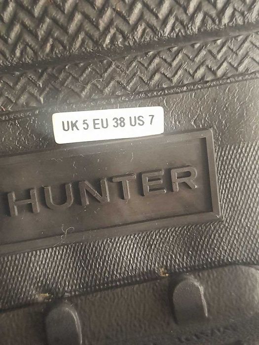 Гумові чоботи Hunter. Нові, 38р