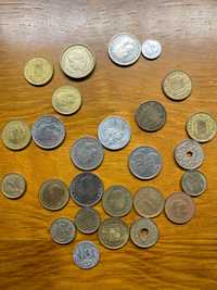 Moedas espanholas Pesetas diversas