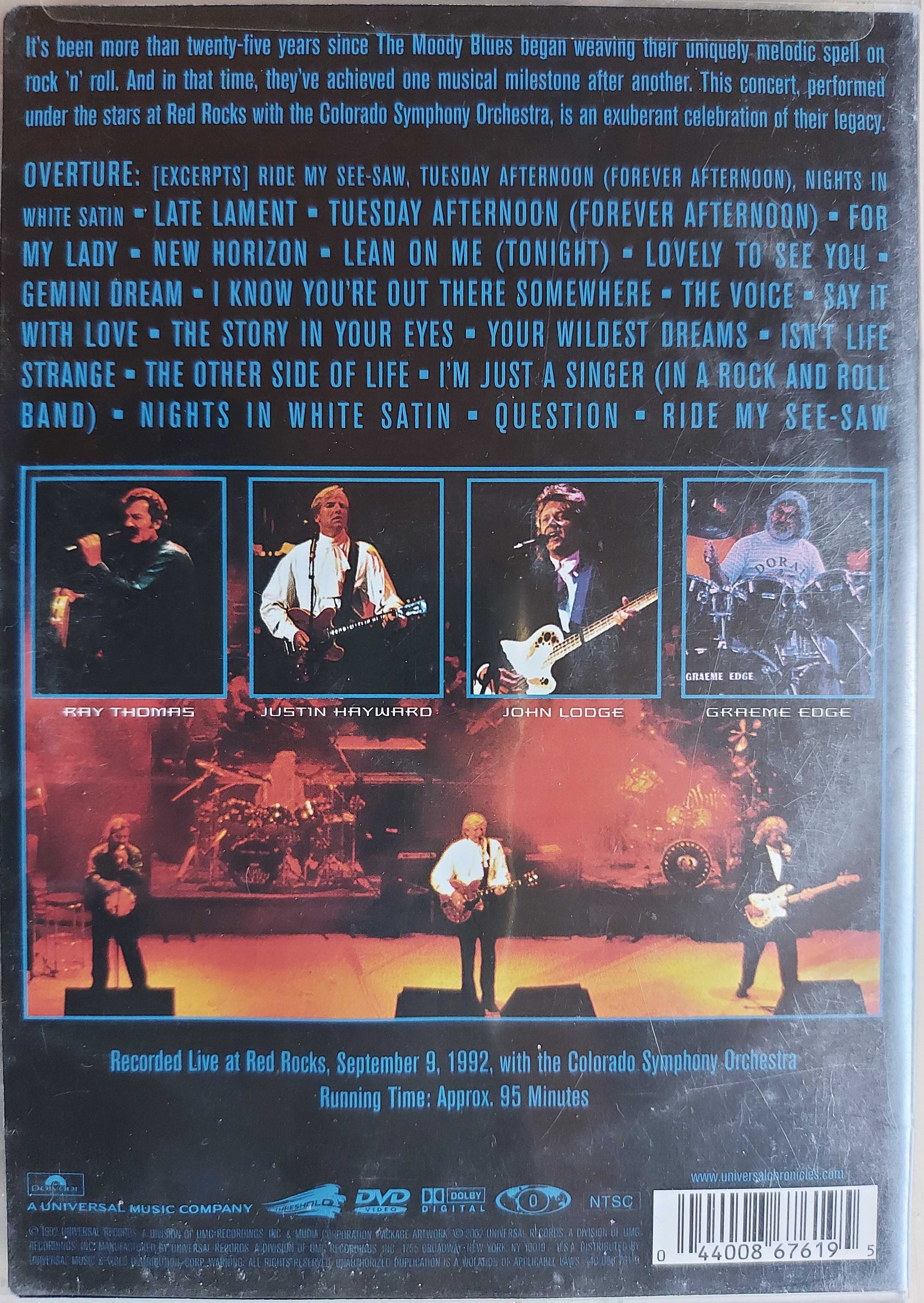 Blu-ray Moody Blues - Threshold of a dream live at Isle of Wight