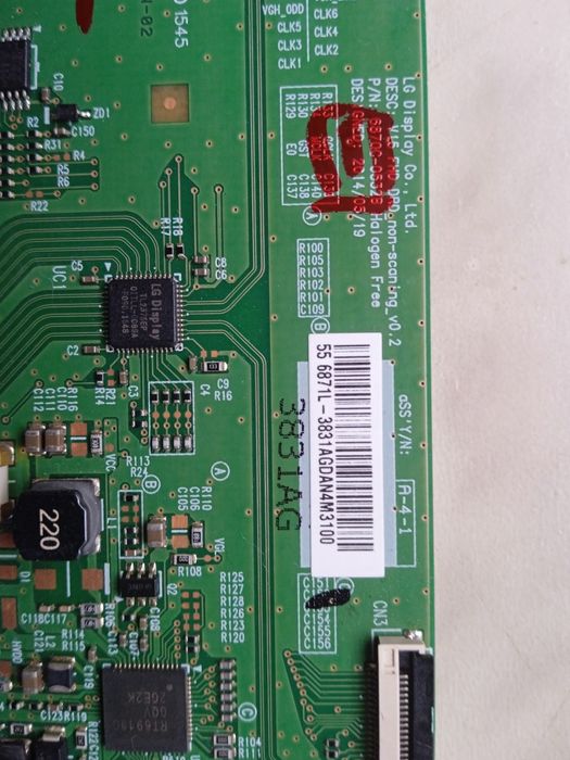 Logika telewizora LG 100% sprawna polecam
