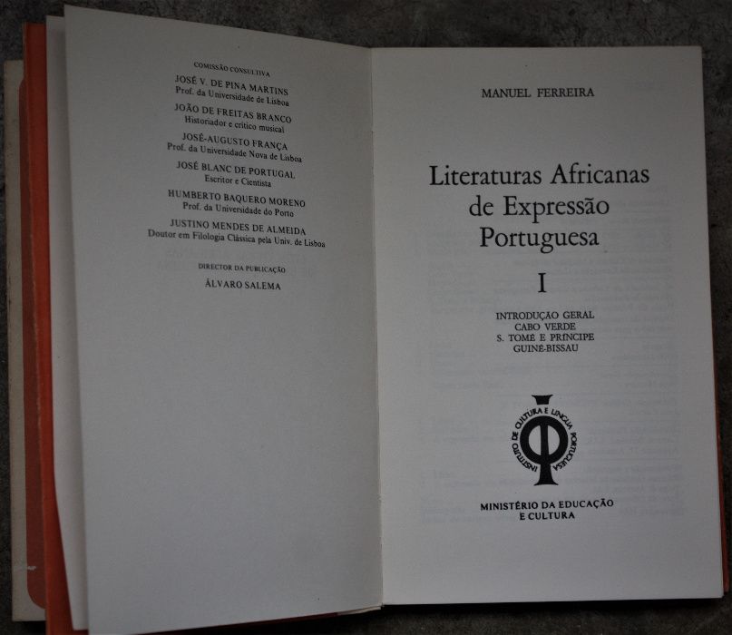 Literaturas Africanas de Expressão Portuguesa, Manuel Ferreira, 2 vol.