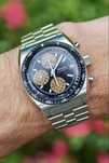 Nivada Grenchen Chronosport Mecaquartz Salmon
