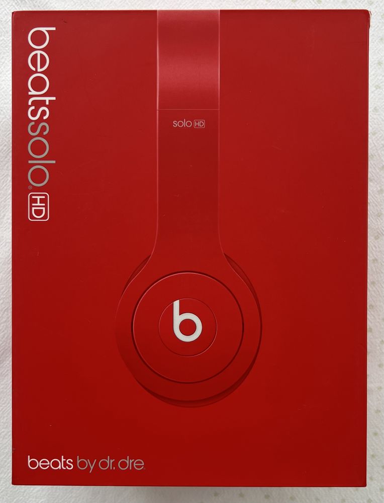 Приемлимая цена! Наушники Beats by Dr. Dre Solo 1 Red Без предоплат!